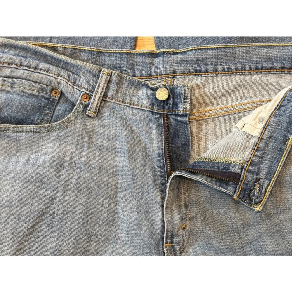 Levis‎ 541 Athletic Taper Mens Jeans 36x34 Light Wash Blue Denim